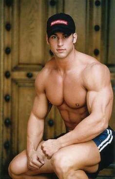 Male bodybuilders on steroids